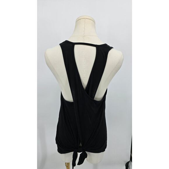 Athleta Essence Tie-Back Tank In Black - Picture 3 of 6